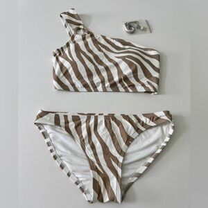 Michael Kors Zebra Print Bikini Size XS